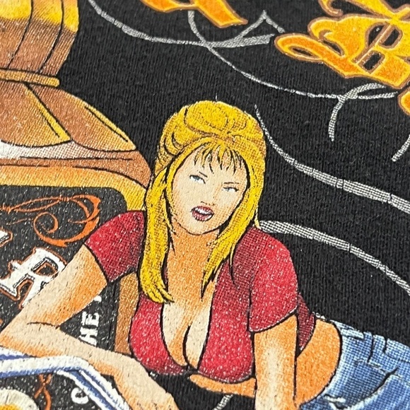 Vintage Daytona Beach Florida Bike Week 2006 Motorcycle Biker Sweatshirt - Picture 5 of 10